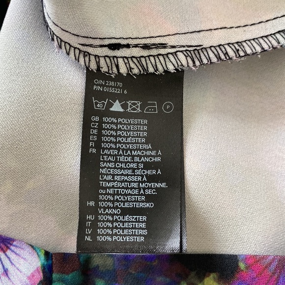 H&M Floral Print Peplum Dress - Picture 14 of 15